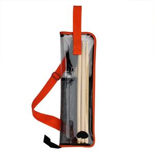 Bolsa de <span class=keywords><strong>baquetas</strong></span> de tambor con bolsa de <span class=keywords><strong>baquetas</strong></span> de colores <span class=keywords><strong>transparentes</strong></span> Estuche de mazo de tambor 1/2/4 pares de juegos de <span class=keywords><strong>baquetas</strong></span> para logotipo de almacenamiento - Product Image 5