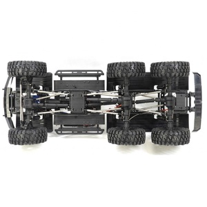 CROSSRC EMO AT6 1/10 RC Crawler 6x6 Unimog Military-style Truck Three Portal Axle 6WD Independent Diff <b>Lock</b> Hobby Grade Car RTR - Product Image 5