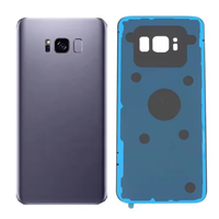 Para Samsung Galaxy S7 S8 S9 S10 S10 Plus, cubierta trasera de cristal para batería, carcasa de puerta trasera para Samsung S7 S8 S9 S10, cristal trasero