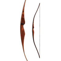 Fournisseur de tir à l'arc taille d'arc 54 "stratification de la main droite arc recourbé d'une seule pièce pour jeunes pour la pratique de l'arc
