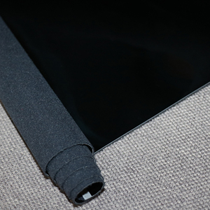 काले रंग पु पेटेंट चमड़े या दर्पण चमड़े जूता और स्टॉक में बैग बनाने के लिए - Product Image 3