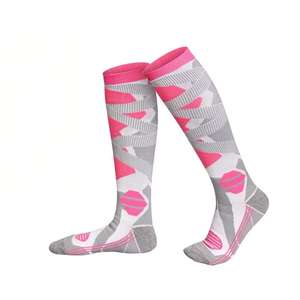 Chaussettes <span class=keywords><strong>de</strong></span> <span class=keywords><strong>ski</strong></span> en laine thermique, chaussettes chaudes d'hiver, épaisses et respirantes pour le <span class=keywords><strong>ski</strong></span>, pour filles, garçons, hommes et femmes - Product Image 1