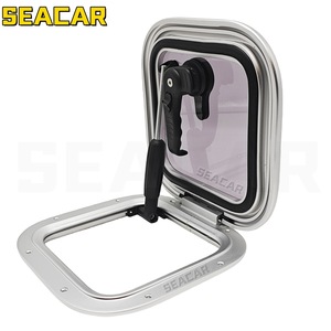 Seacar Hatch <b>Cover</b> Square Plastic <b>Window</b> For Boat Marine Use - Product Image 2
