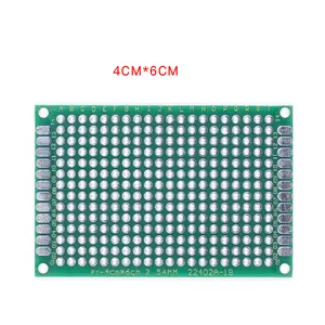 7*9 6X8 9*15 9X15 cm bilaterales PCB prototipo Universal de placa de cobre Experimental placa de circuito agujero pan junta verde