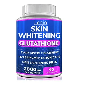 glutathion capsule collagène Suppliers-Produit cosmétique purifiant pour la peau, à effet de glutathone, pour les taches foncées, l'acné et les cicatrices, supplément de glutathion naturel