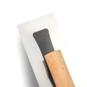 Espátula de Acero al Carbono para Concreto y Masilla con Mango de Madera para Albañilería, Venta al por Mayor - Product Image 3