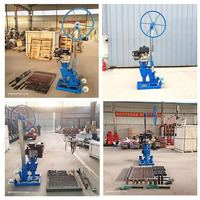 Machine de forage portable à moteur thermique pour sondage géologique et forage de puits d'eau, profondeur de forage max. 30 m