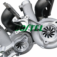 स्टेज 2 800HP S55 टर्बोचार्जर 1 जोड़ी 7849651 7850279 BMW M4 M3 M2 F30 F32 F33 F35 F80 F82 3.0L के लिए अपग्रेड