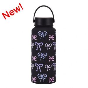New Large Capacity Stainless Steel Kettle Outdoor Sports Printed Water Cup <b>Portable</b> <b>Vacuum</b> Cup - Product Image 6