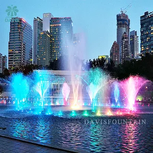 Park/Hotel Portable Fountain High Quality Stainless Musical Fountain Dance Fountain