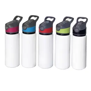 600ml Sublimation Blanks Aluminum Water Bottle Outdoor Portable Travel Mug Bottle