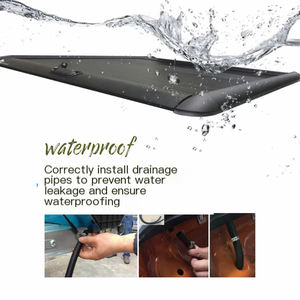 Pickup aleación de aluminio directo de fábrica tapa de rodillo retráctil Hardtop Tonneau cubierta para Toyota Hilux <span class=keywords><strong>Vigo</strong></span> HiLux Smartcap SR5 LC79 - Product Image 3