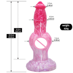 Gode en silicone doux pour la peau FAAK Design confortable dans les New Dark Spirits, Hell <span class=keywords><strong>Fire</strong></span> & Peach <span class=keywords><strong>Witch</strong></span> Colors - Product Image 6