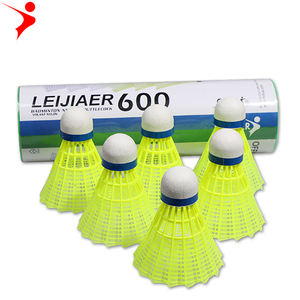 LEIJIAER <span class=keywords><strong>mavis</strong></span> 600 nylon volano da badminton Sport All'aria Aperta Badminton Accessori Durevole Poligonale di badminton volano - Product Image 4