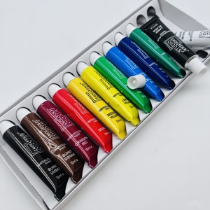 Set di 12 Colori Acquerelli in Tubetto da 12ml, Non Tossici, per Bambini, Ritorno a Scuola, Forniture per Disegno Artistico, Regalo - Product Image 2