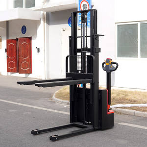 Elevación 1,5 apilador eléctrico de 2 toneladas CDD15J carretilla elevadora a la venta - Product Image 3