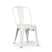 Chaise de salle à manger en métal pour restaurant, en fer antique, bon marché
