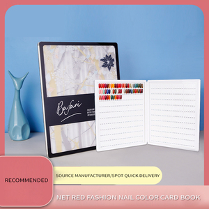 Sách Trưng Bày Biểu Đồ Màu Móng Tay 528 Bảng Vẽ Móng Rỗng Nhãn Hiệu Riêng Để Trưng Bày Sơn Gel - Product Image 2