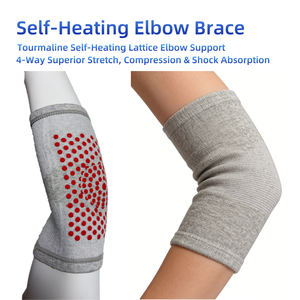 Attelle pour le coude de <span class=keywords><strong>tennis</strong></span>, chaleur naturelle, soutien articulaire du coude, coussinets chauffants pour les muscles, attelles durables pour le coude - Product Image 5