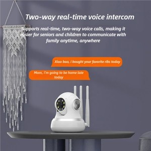 V380 <span class=keywords><strong>Camera</strong></span> mạng Pan-Tilt trong nhà với phát hiện chuyển động âm thanh hai chiều tầm nhìn ban đêm CMOS cảm biến hỗ trợ đám mây - Product Image 4