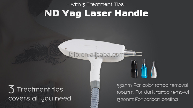 3 In 1 OPT + IPL+ Rf+ Nd YAG Permanent laser Tattoo Removal Skin Rejuvenation Hair Removal Machine LF-664B