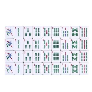 Vente directe d'usine - Jeu complet de 144 tuiles de mahjong américaines en mélamine de 34 mm - Product Image 4