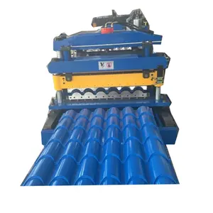 Factory Direct Flat Concrete Cement Roof Tiles Mold Forming Machine