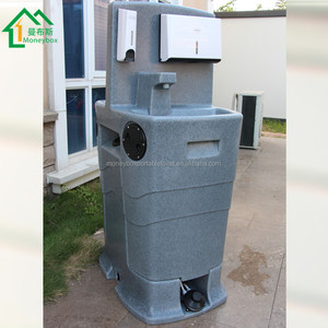 WS-3000 diseño Simple móvil lavabo HDPE chino lavabo al aire libre lugar mármol lavabo - Product Image 1