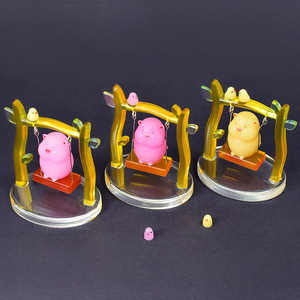 Moule en silicone pour balançoire de cochon, pour la création de décorations DIY, lot de 20 accessoires - Product Image 2