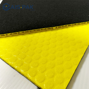 Protection de surface de <span class=keywords><strong>sol</strong></span> en PP haute résistance, protection de surface en nid d'abeille, surface de préhension avec dos en feutre - Product Image 1