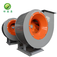 Ventilateur centrifuge à conduite 380V avec pales en fonte pour système de dépoussiérage et d'extraction des fumées, ventilation industrielle