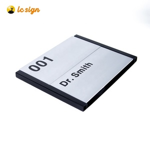 Placa de puerta magnética personalizada para habitación de Hospital, señal de sala de construcción - Product Image 4
