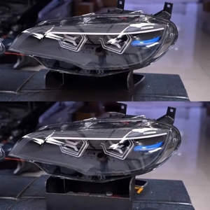 Phù hợp với BMW X5 X6, E70 E71 đời 2009 và 2013, Đèn pha độ OSS hai màu, tích hợp đèn chạy ban ngày <span class=keywords><strong>DRL</strong></span> với đèn RGB X, đèn pha tùy chỉnh - Product Image 3
