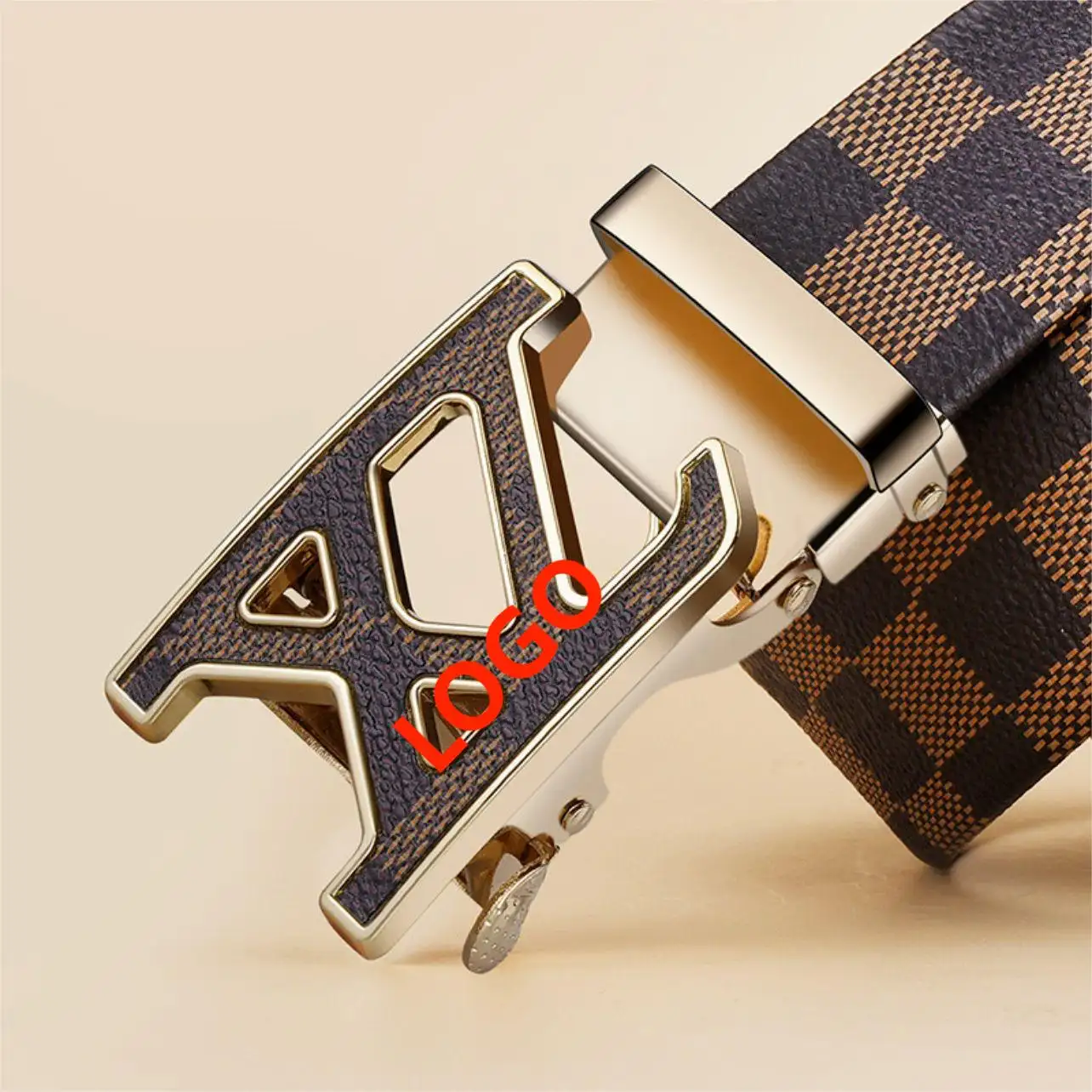 2024 Genuine Lychee Leather Designer Cintos Clássico Famosa Marca Carta Homens Mulheres Acessórios Cinto De Luxo