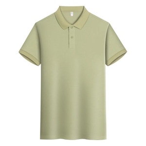 Camiseta Polo de Color Sólido, Fibra de Poliéster, Manga Corta, para Uso Diario y Uniformes - Product Image 3