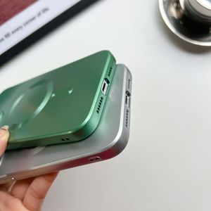 Funda Magnética para Teléfono 16 15 14 13 Pro Max, Carcasas Transparentes de Acrílico con Imán para IP 15 16, Funda de Carga Inalámbrica - Product Image 3