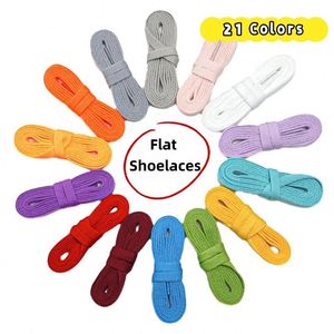 New Polyester Printed Elastic Shoelaces <b>Press</b> Lock 100cm Sport Sneakers Adult Unisex No Tie Flat Colored Shoe High Quality - Product Image 1