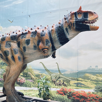 Dinosaure parc à thème étanche réaliste 3D grandeur nature Simulation Animatronic dinosaure à vendre
