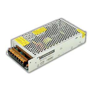 110V 220V AC DC 24V Fuente de alimentación conmutada de 5 amperios SMPS para cámara CCTV e iluminación LED