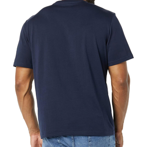 เสื้อยืดคอกว้างทรงสปอร์ตคลาสสิกสำหรับผู้ชายไซส์พลัสแบบสั่งทำพิเศษ แขนสั้น เหมาะสำหรับใส่ลำลองในฤดูร้อน สวมใส่สบาย เข้ารูปพอดีตัว เสื้อยืดเรียบง่ายสำหรับผู้ชาย - Product Image 2