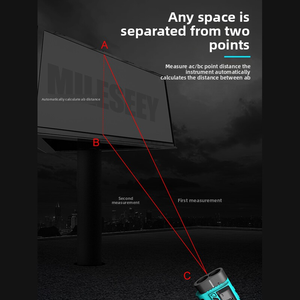 <span class=keywords><strong>MiLESEEY</strong></span> PF3S <span class=keywords><strong>télémètre</strong></span> Laser extérieur IP67 évalué grossissement 6.0x outil portable de haute précision pour la hauteur d'angle de vitesse - Product Image 4