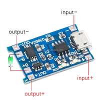 Module de charge TP4056 Micro USB Type-C USB-C pour batterie externe, carte d'assemblage PCB TP 4056, module de chargeur TP4056 mini fiable