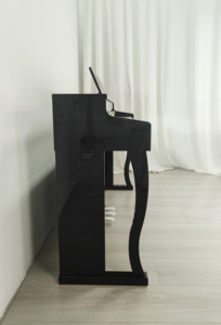 Piano numérique YM-A88 88 touches avec couvercle coulissant et 3 pédales, son stéréo 3D - Product Image 5