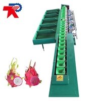 Hete Verkopende Automatische Kokosnoot Passievrucht Mango Dragon Fruit Meloen Fruit Gewicht Sorteermachine Auto Gewicht Sorteermachine