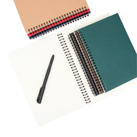 Carnet intelligent AI-MICH Bulk Cover, grand carnet réutilisable effaçable, agenda noir classique, 174 pages, avec mot de passe par empreinte digitale