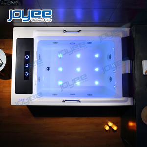 JOYEE nuevo diseño <span class=keywords><strong>cascada</strong></span> whirlpool rectángulo bañeras de hidromasaje portátil cubierta grande masaje jacuzzi interior spas - Product Image 3