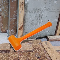 Marteau industriel à inertie sans rebond en PVC avec roulements à billes 0,5-5 LB, manche souple, outil de frappe pour atelier, OEM