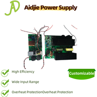 Alimentation électrique à courant alternatif de haute précision, sortie 5A, 40-60Hz, efficacité 75%, large plage d'entrée 0-200V, refroidissement par air forcé