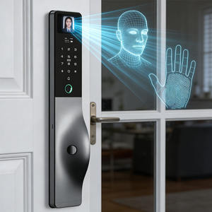 قفل ذكي للمنزل يتحكم به عبر تطبيق تويا واي فاي مع التعرف على الوجه ثلاثي الأبعاد وبصمة الإصبع وكاميرا للباب الأمامي - Product Image 1