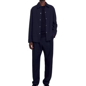 Trajes Azules al por Mayor para Otoño o Primavera, Conjuntos Masculinos de Alta Calidad, Ropa Casual para el Día a Día, Trajes Deportivos de Manga Larga y Pantalones para Hombre - Product Image 6